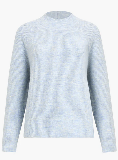 Great Plains Women's Carice Recycled Knit Jumper Corfu Blue