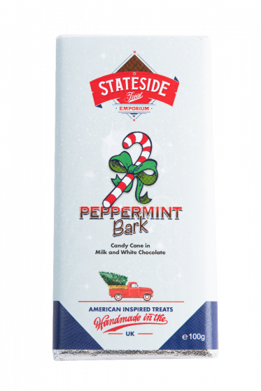 Stateside Peppermint Bark Chocolate Bar