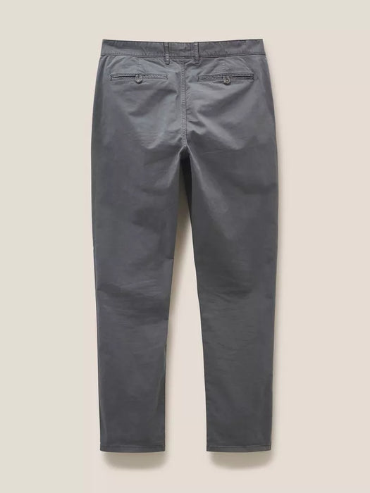 White Stuff Men's Dark Grey Sutton Chino Trousers