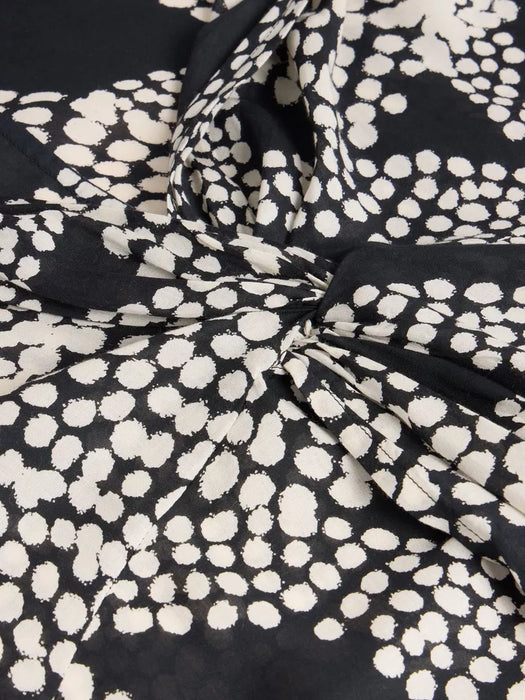 White Stuff Women's Cleo Printed Kimono - Black Multi