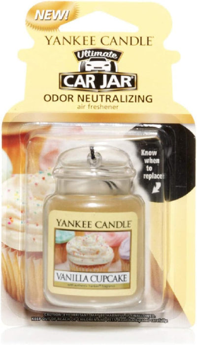 Yankee Candle Vanilla Cupcake Ultimate Car Jar Freshener