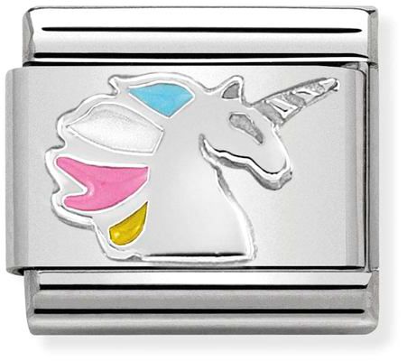 Nomination Classic Sterling Silver Symbols Unicorn Charm