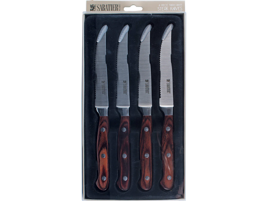 Sabatier Maison Set of 4 Forged Steak Knives