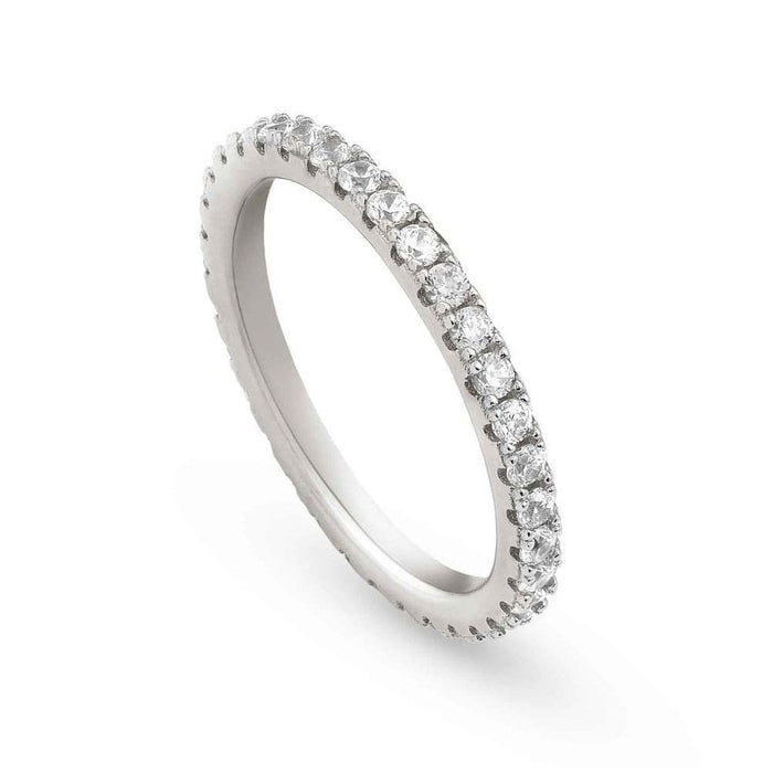 Nomination Easychic Silver & White CZ Ring