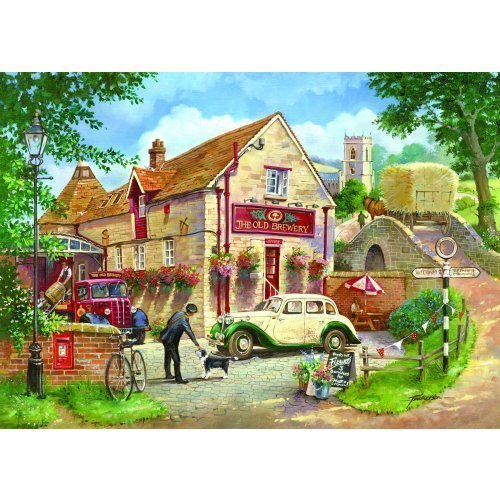 HOP Old Brewery 500 Piece Jigsaw Puzzle
