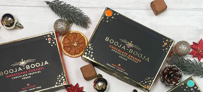booja booja vegan christmas chocolates