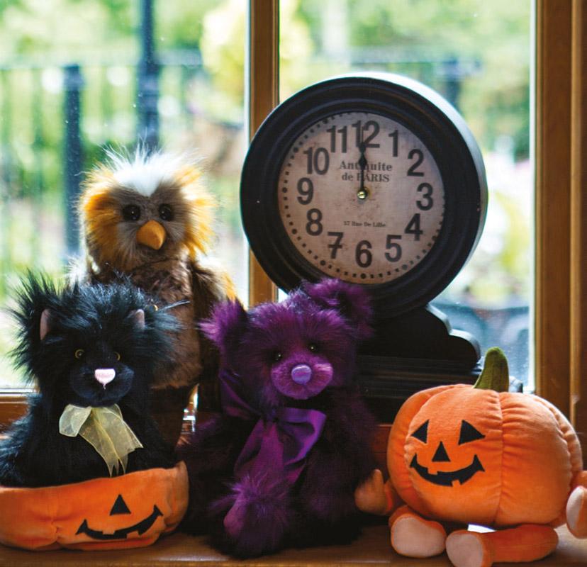 Charlie Bear Collectables Halloween Collection 2019
