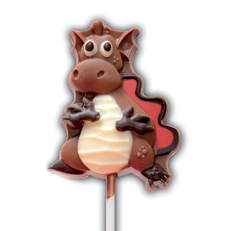 Chocolate Dragon Lollipop