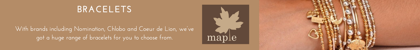 womens bracelets jewellery collection maple