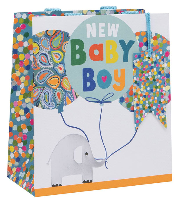 Glick New Baby Boy Medium Gift Bag