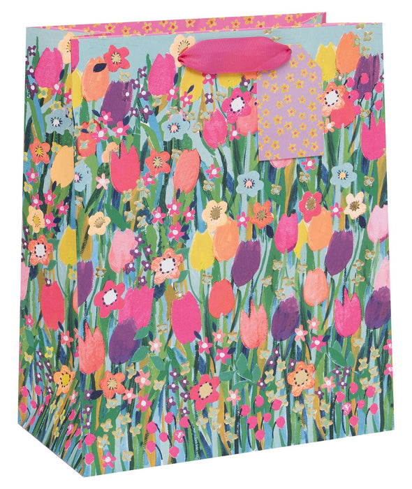Glick Tulip Meadow Large Gift Bag