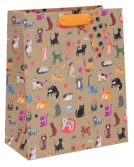 Glick Cats Large Gift Bag