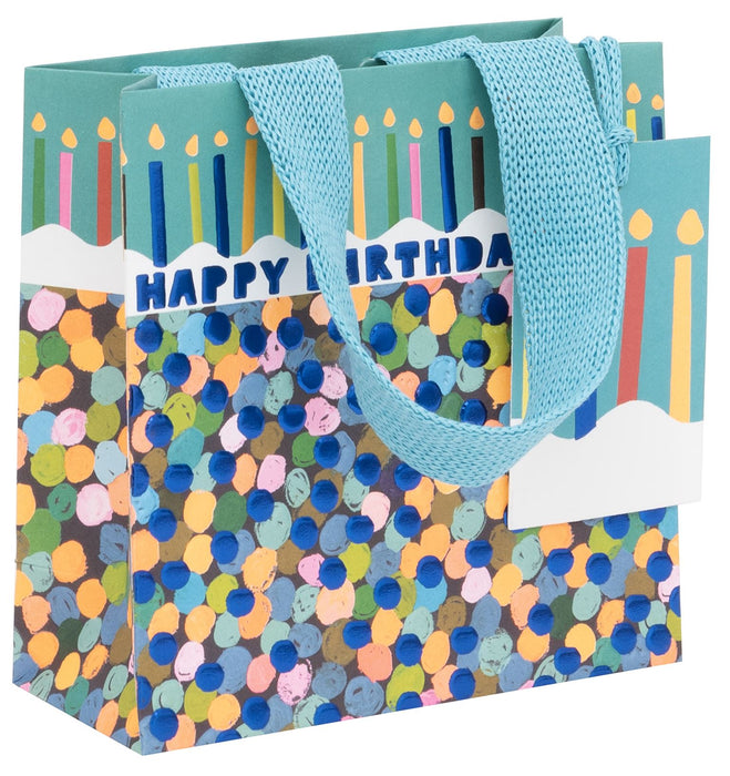 Glick Sapphire Spots Small Gift Bag