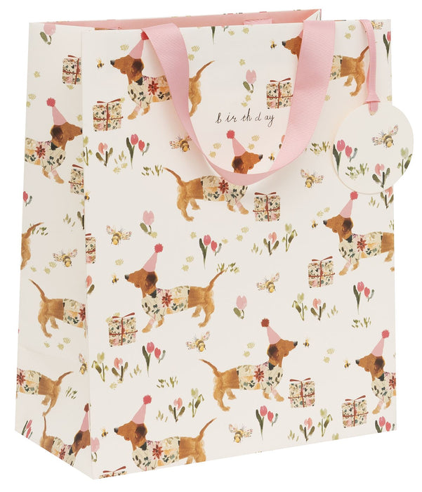 Glick Sausage Dog Large Gift Bag