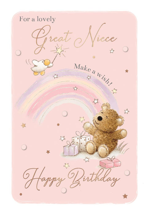 ICG 'Lovely Great Niece' Birthday Card