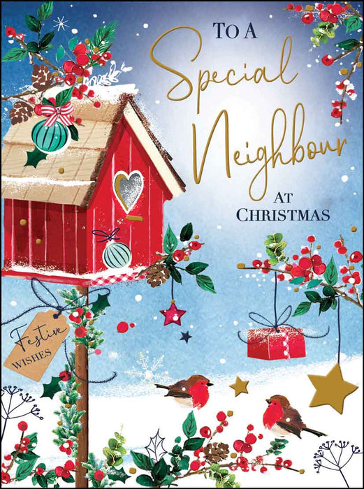 Jonny Javelin 'Special Neighbour' Christmas Card