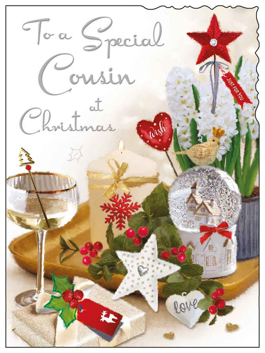 Jonny Javelin 'Cousin' Christmas Card