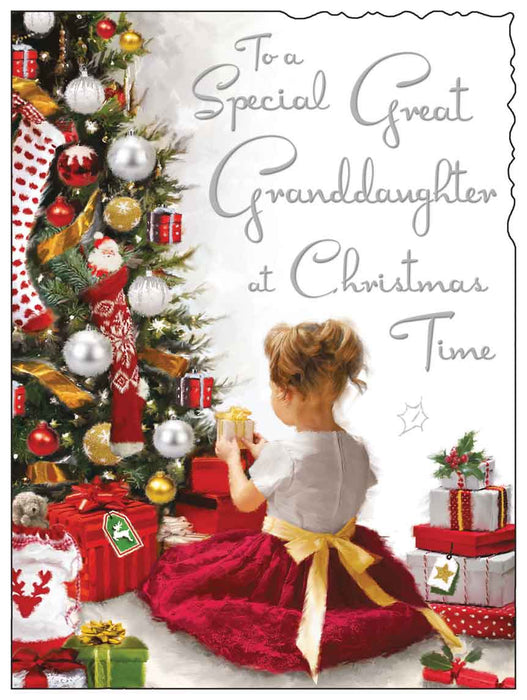 Jonny Javelin 'Great Granddaughter' Christmas Card