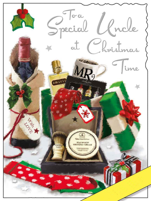Jonny Javelin 'Special Uncle' Christmas Card