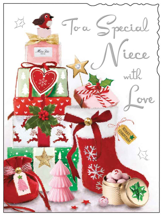 Jonny Javelin Niece Christmas Card