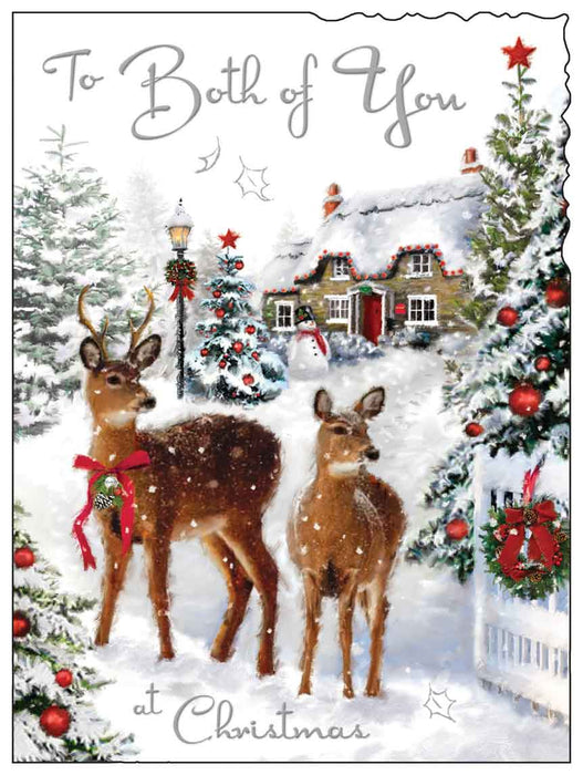 Jonny Javelin 'Both Of You Deer' Christmas Card