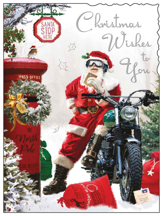 Jonny Javelin 'Festive Wishes Living Room' Christmas Card