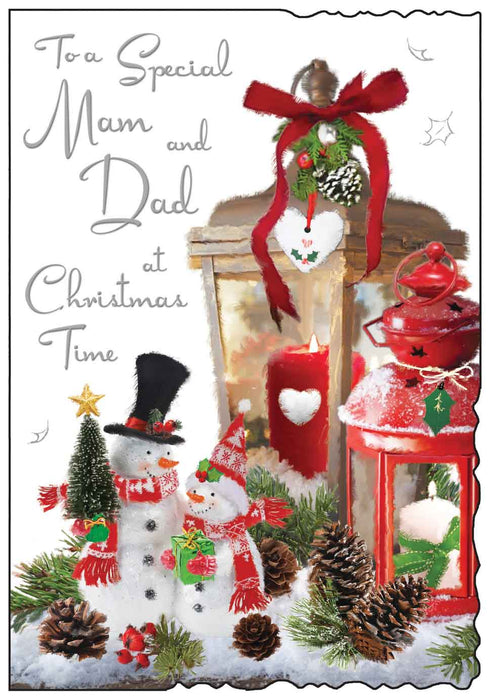 Jonny Javelin 'Mum & Dad' Christmas Card