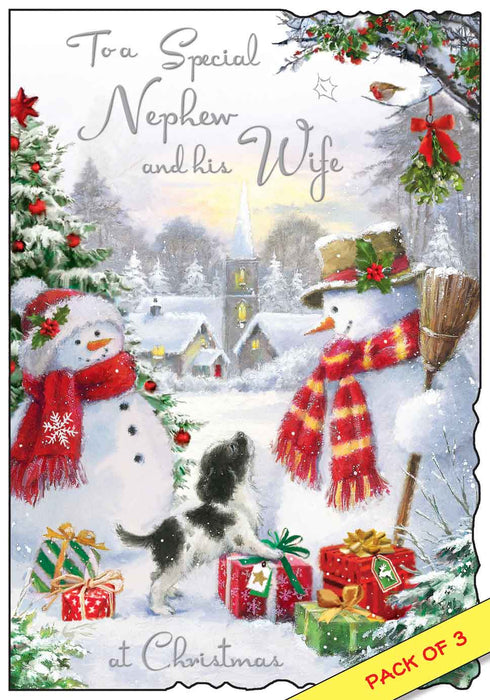 Jonny Javelin 'Nephew & Wife' Christmas Card