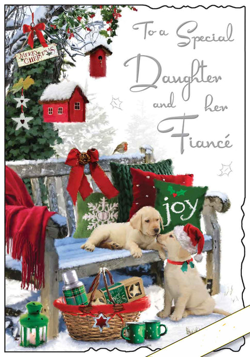Jonny Javelin 'Daughter & Fiance' Christmas Card