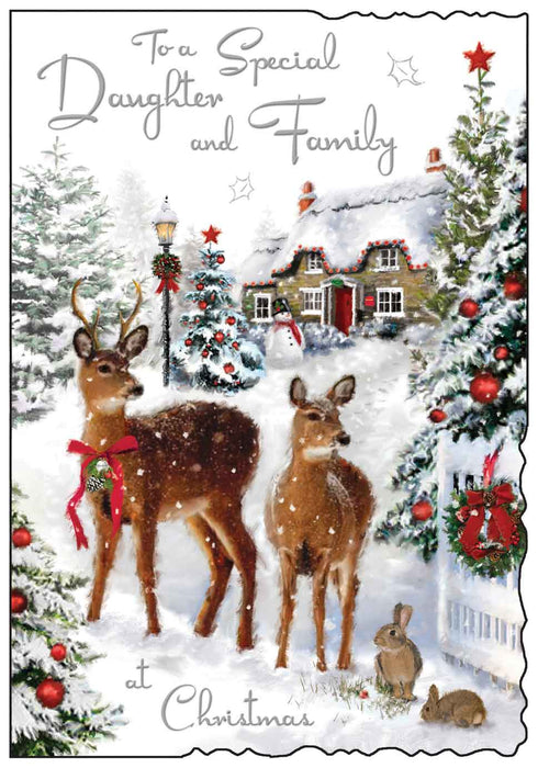 Jonny Javelin 'Daughter & Family' Christmas Card