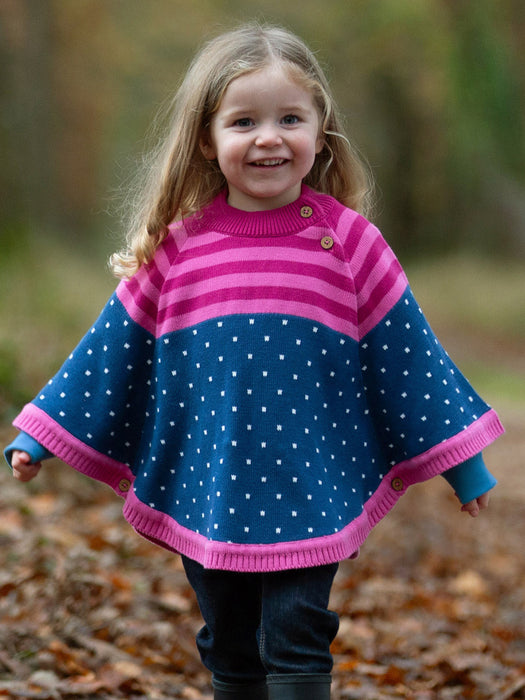 Kite Berry Blush Poncho