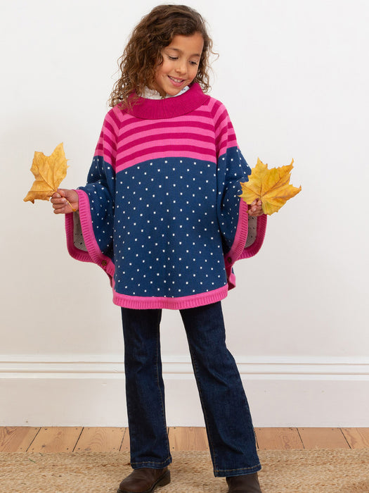 Kite Berry Blush Poncho