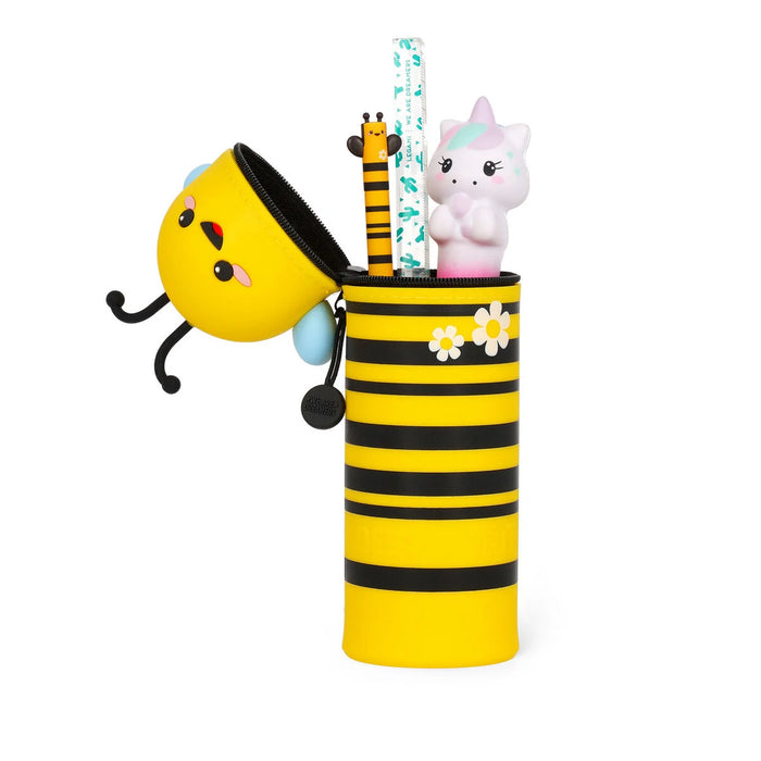 Legami Bee "Bee Different" 2-in-1 Silicone Pencil Case