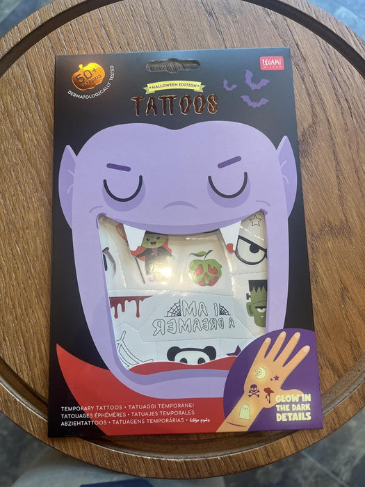 Legami Halloween Temporary Tattoos