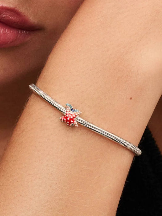 Pandora Colourful Starfish Mini Charm Sterling Silver
