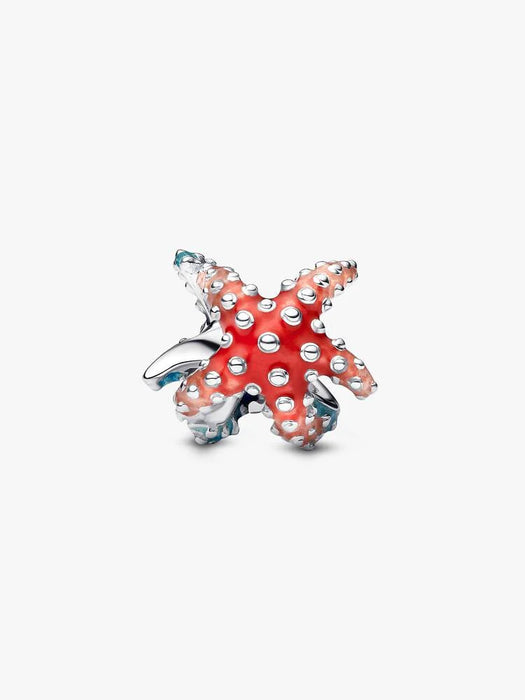 Pandora Colourful Starfish Mini Charm Sterling Silver