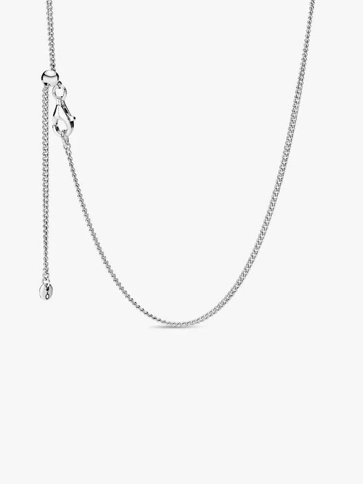 Pandora Curb Chain Necklace Sterling Silver