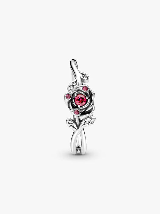 Pandora Disney Beauty And The Beast Rose Ring Sterling Silver