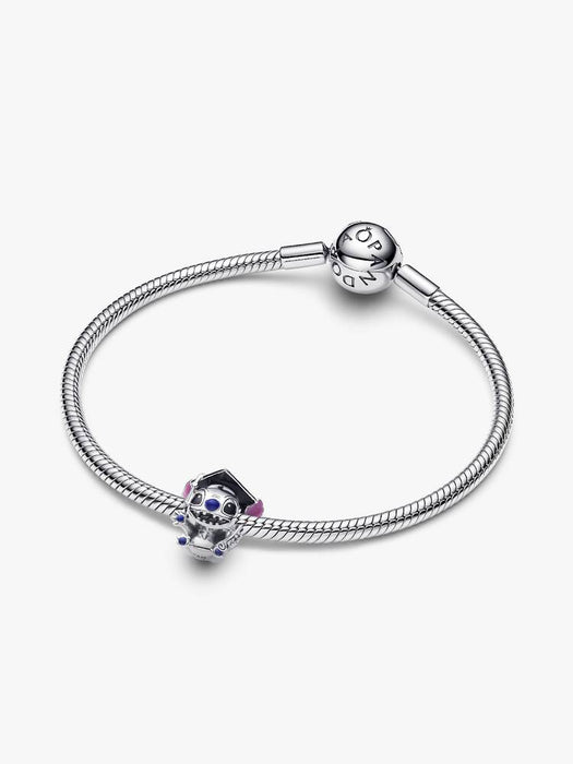 Pandora Disney Stitch Graduation Charm Sterling Silver