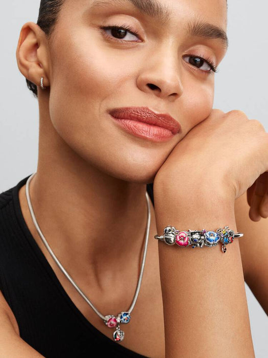 Pandora Disney Stitch Graduation Charm Sterling Silver