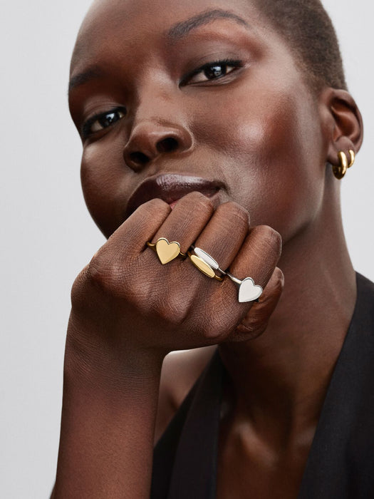 Pandora Engravable Bar Ring Sterling Silver