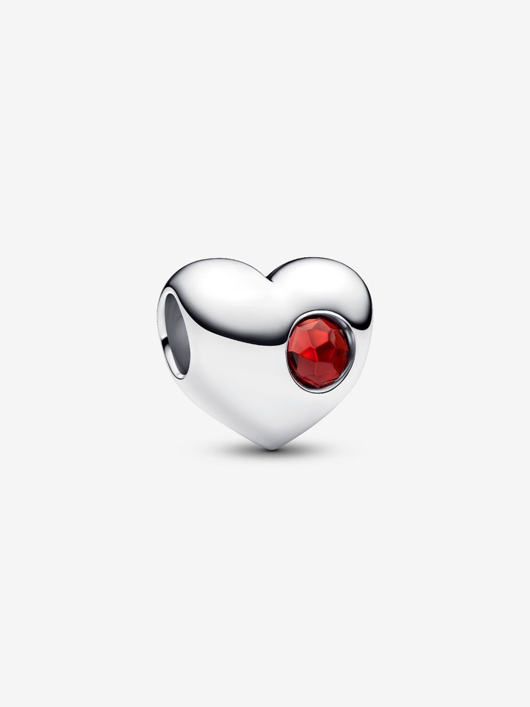 Pandora Engravable August Birthstone Heart Charm Sterling Silver main image 0