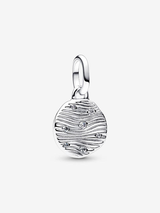Pandora Engravable Mini Medallion Charm Sterling silver