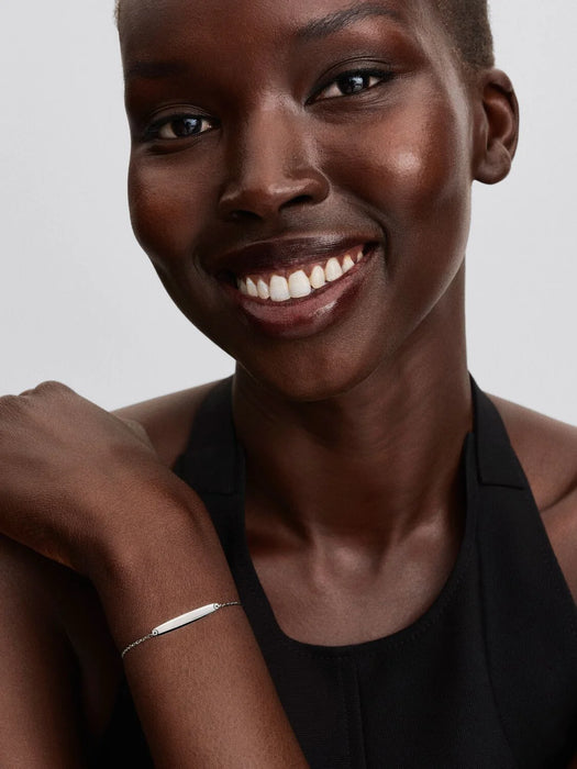 Pandora Engravable Bar Chain Bracelet