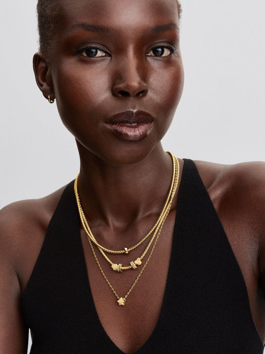 Pandora Textured Shell Mini Charm