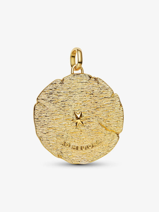 Pandora Crossing Arrows Oversized Medallion Charm