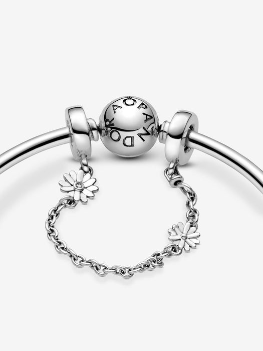 Pandora Daisy Flower Safety Chain Charm