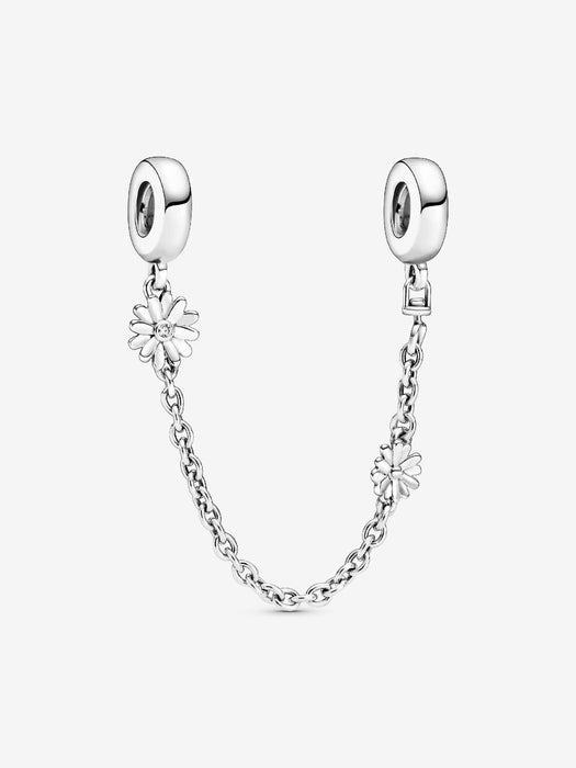 Pandora Daisy Flower Safety Chain Charm