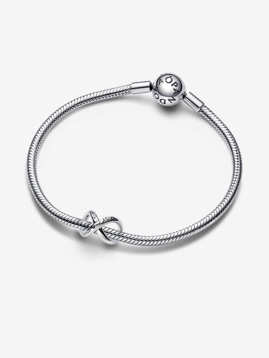 Pandora Forever & Always Infinity Charm Sterling Silver