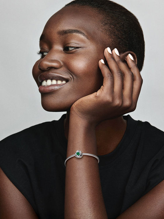 Pandora May Birthstone Eternity Circle Charm